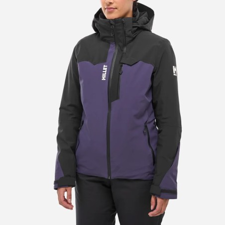 MILLET veste de ski GRANDS MONTETS PRO - PURPLE/VELVET