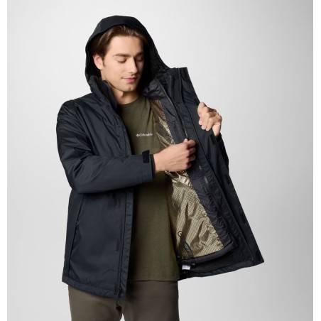 COLUMBIA Veste Isolée Imperméable 3-en-1 Oak Harbor™ Homme - BLACK