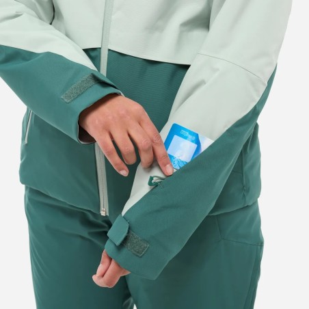 MILLET veste de ski GRANDS MONTETS - SEAWEED/BOTTLE