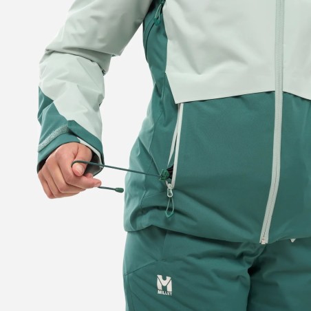 MILLET veste de ski GRANDS MONTETS - SEAWEED/BOTTLE