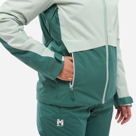 MILLET veste de ski GRANDS MONTETS - SEAWEED/BOTTLE