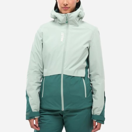 MILLET veste de ski GRANDS MONTETS - SEAWEED/BOTTLE