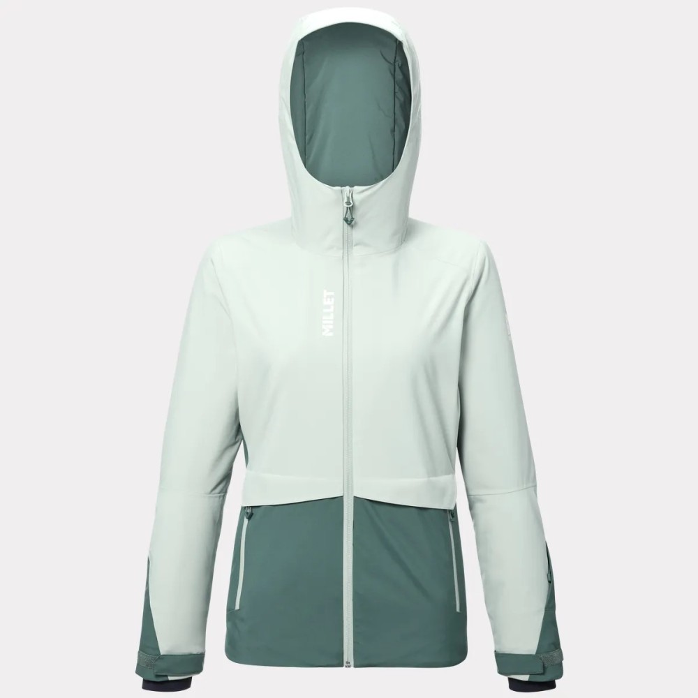 MILLET veste de ski GRANDS MONTETS - SEAWEED/BOTTLE