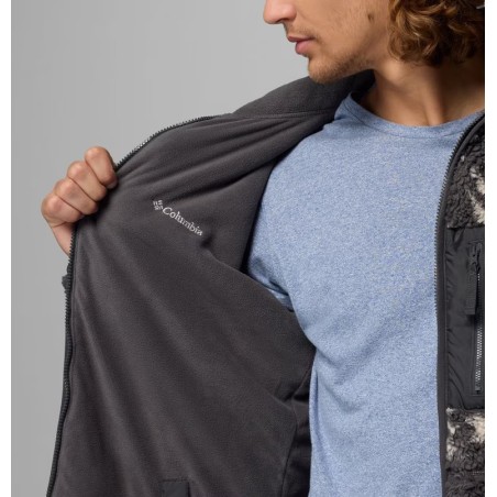 COLUMBIA Veste en Polaire Sherpa Réversible Winter Pass™ Homme - SHARK, PEAKED