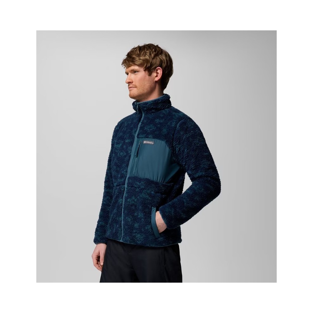 COLUMBIA Veste en Polaire Sherpa Réversible Winter Pass™ Homme - EVERBLUE, PEAKE