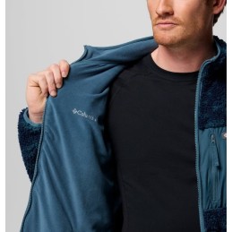 COLUMBIA Veste en Polaire Sherpa Réversible Winter Pass™ Homme - EVERBLUE, PEAKE
