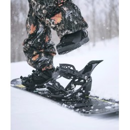 SALOMON Fixations de snowboard XA SUPERMATIC - BLACK