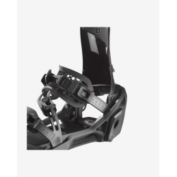 SALOMON Fixations de snowboard XA SUPERMATIC - BLACK