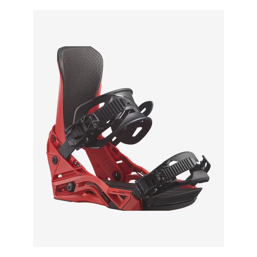 SALOMON Fixations de snowboard DISTRICT - FIERY RED