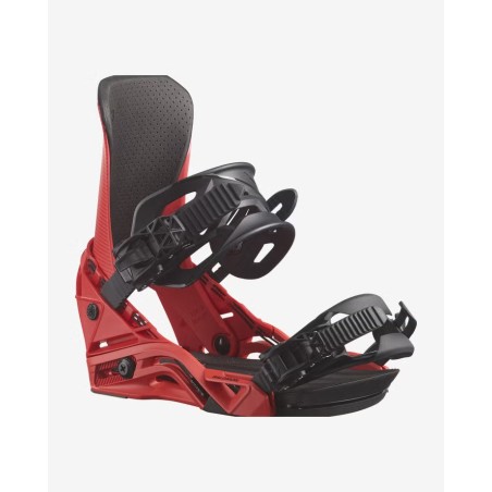 SALOMON Fixations de snowboard DISTRICT - FIERY RED