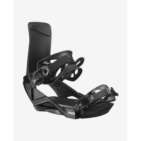 SALOMON Fixations de snowboard RHYTHM - BLACK