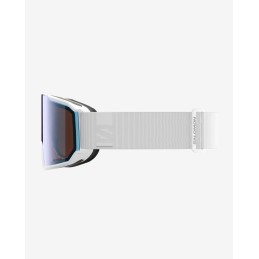 SALOMON Masque de ski S/VIEW 3 - PHOTO WHITE/BLUE