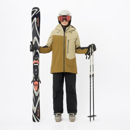 SALOMON Masque de ski SENTRY PRO SIGMAPHOTO - OLIVE/PR