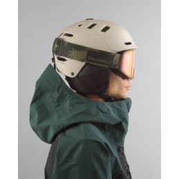SALOMON Masque de ski SENTRY PRO SIGMAPHOTO - OLIVE/PR