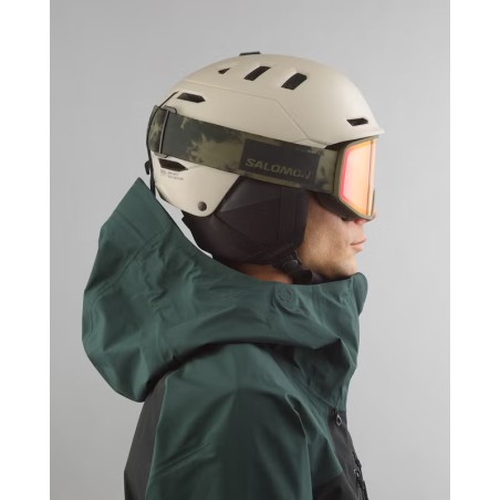 SALOMON Masque de ski SENTRY PRO SIGMAPHOTO - OLIVE/PR