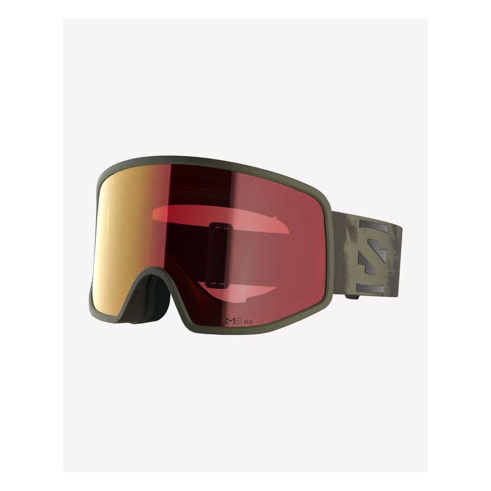 SALOMON Masque de ski SENTRY PRO SIGMAPHOTO - OLIVE/PR