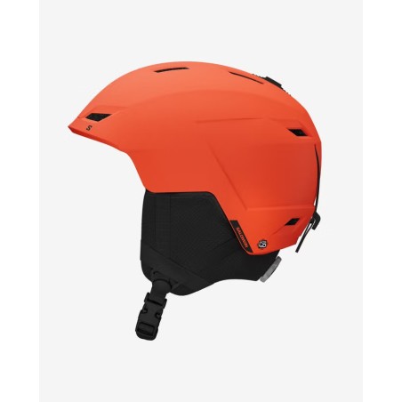 SALOMON Casque de ski PIONEER LT - CHERRY TOMATO