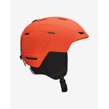 SALOMON Casque de ski PIONEER LT - CHERRY TOMATO