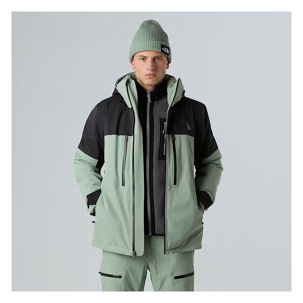 The North Face Veste Chakal pour homme - SLATE MOSS/TNF BLACK