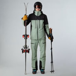 The North Face Veste Chakal pour homme - SLATE MOSS/TNF BLACK