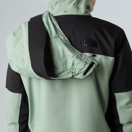 The North Face Veste Chakal pour homme - SLATE MOSS/TNF BLACK