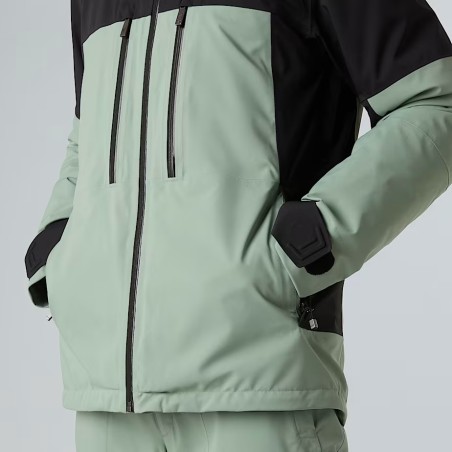 The North Face Veste Chakal pour homme - SLATE MOSS/TNF BLACK