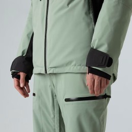 The North Face Veste Chakal pour homme - SLATE MOSS/TNF BLACK
