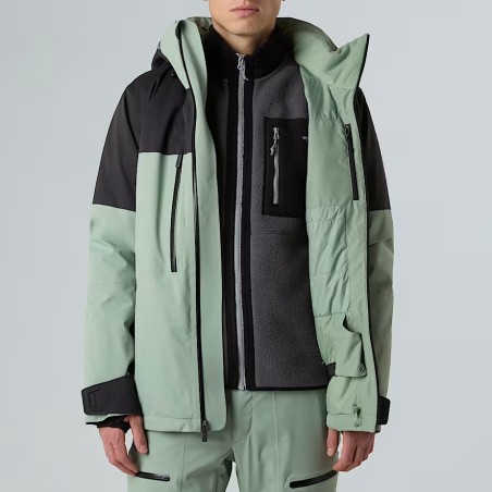 The North Face Veste Chakal pour homme - SLATE MOSS/TNF BLACK