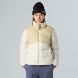 The North Face Veste Saikuru pour femme - GRAVEL/WHITE DUNE