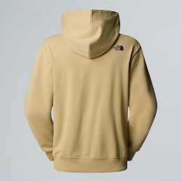 The North Face Sweat à capuche décontracté Mountain Logo pour homme KHAKI STONE