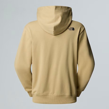 The North Face Sweat à capuche décontracté Mountain Logo pour homme KHAKI STONE
