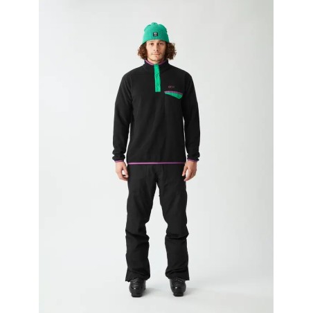 PICTURE Polaire homme ARCCA 1/4 - BLACK