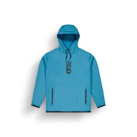 PICTURE Sweat à capuche technique homme PARK TECH - SERENITY BLUE