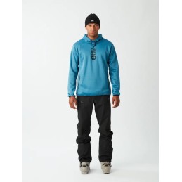 PICTURE Sweat à capuche technique homme PARK TECH - SERENITY BLUE