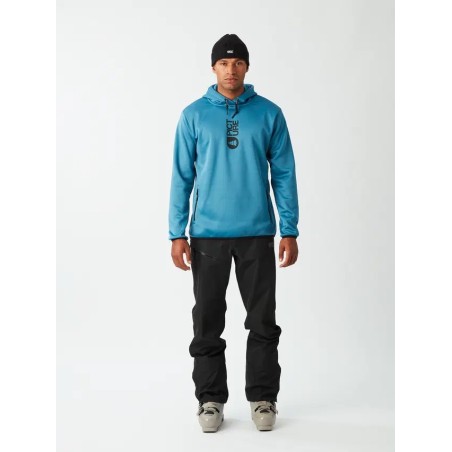 PICTURE Sweat à capuche technique homme PARK TECH - SERENITY BLUE