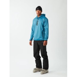PICTURE Sweat à capuche technique homme PARK TECH - SERENITY BLUE