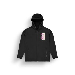 PICTURE Sweat à capuche technique zippé homme PARK - BLACK