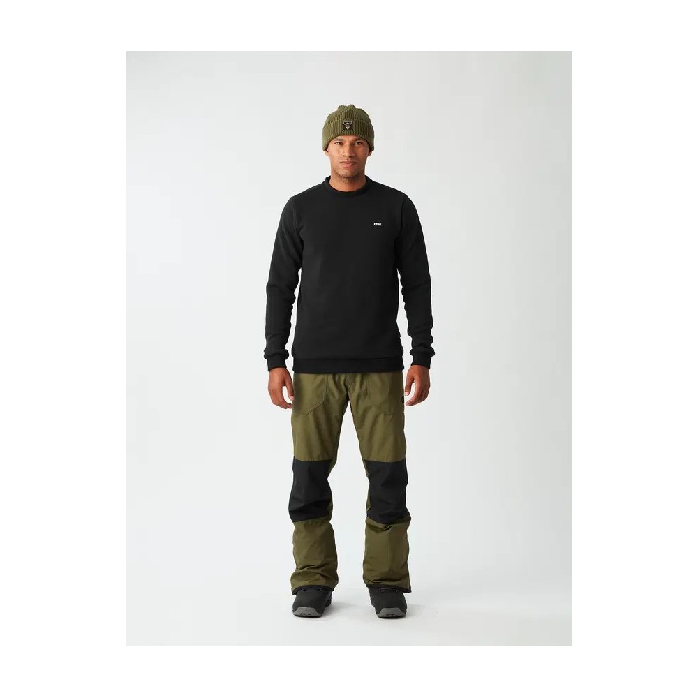 PICTURE Sweat technique homme TOFU POLARTEC® - BLACK