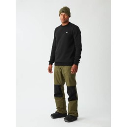 PICTURE Sweat technique homme TOFU POLARTEC® - BLACK