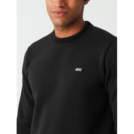 PICTURE Sweat technique homme TOFU POLARTEC® - BLACK