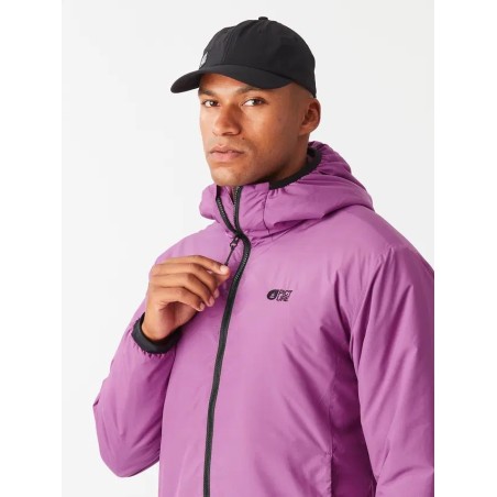 PICTURE Doudoune à capuche homme LANIN - BRIGHT MAGENTA