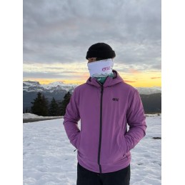 PICTURE Doudoune à capuche homme LANIN - BRIGHT MAGENTA