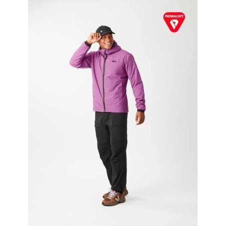 PICTURE Doudoune à capuche homme LANIN - BRIGHT MAGENTA