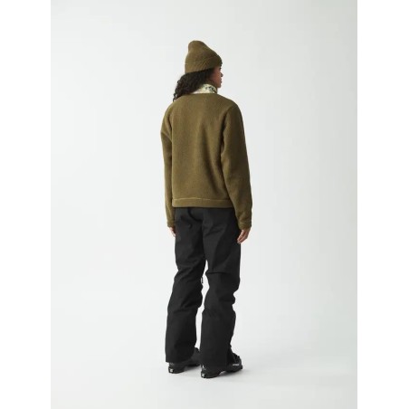 PICTURE Polaire zippée femme ZELKOVA - TOBACCO