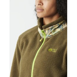 PICTURE Polaire zippée femme ZELKOVA - TOBACCO