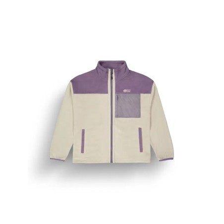 PICTURE Polaire zippée femme ARCCA FZ - PURE CASHMERE