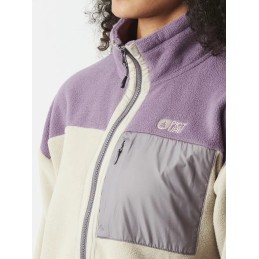 PICTURE Polaire zippée femme ARCCA FZ - PURE CASHMERE