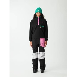 PICTURE Polaire femme ARCCA 1/4 FLEECE - BLACK