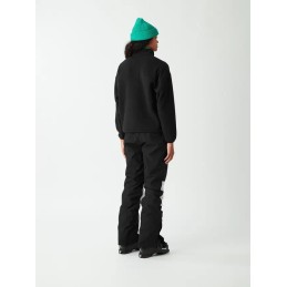 PICTURE Polaire femme ARCCA 1/4 FLEECE - BLACK