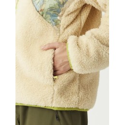 PICTURE Polaire zippée femme IZIMO FZ - WOOD ASH
